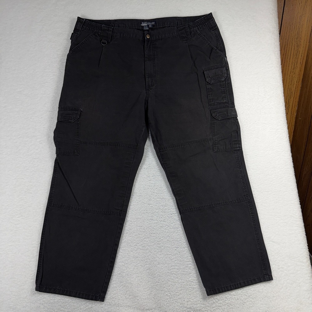 5.11 Tactical Series 74251 Military Gray Black Cargo Cotton Pants 44x30 (43x28)